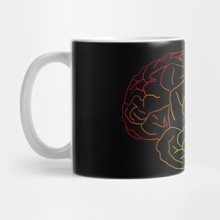 Rainbow Brain Mug